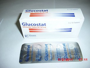 Gliclazide Tablets BP 80mg <em>(Glucostat 80mg)</em>